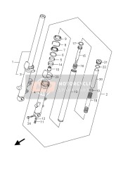 Ammortizzatore forcella anteriore